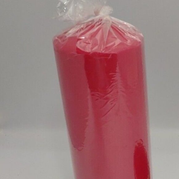 Ikea Candle Vinter 2018 Unscented Solid Pattern Red Christmas 7 ¾ New in Package - Picture 3 of 3